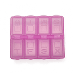 Porta Comprimidos Rosa