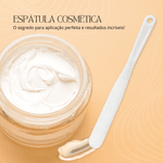 Espátula Para Aplicação De Cosméticos - Branca