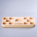 Porta Frascos Dubai dōTERRA Para 10 Frascos e 01 Óleo de Coco