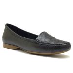 Mocassim Em Couro Legítimo 24000 Preto