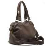 Bolsa Em Couro Legítimo Marco Aurélio 8607 Café