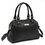Bolsa Em Couro Legítimo Arredare 8600 Preto