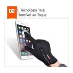 Par de Luvas impermeáveis térmicas