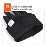 Par de Luvas impermeáveis térmicas