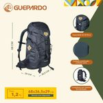 Mochila Guará 50l Guepardo com Cinta Ajustável