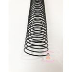 ESPIRAL DE AÇO PARA FURO DE WIRE 1” (25,4 MM ) - PRETO