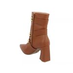 Bota Feminina Ísis Broche Dourado Canela