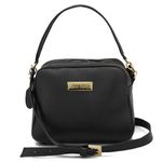 Bolsa Feminina Brooklyn Em Couro Legítimo Preto