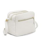 Bolsa Feminina Brooklyn Em Couro Legítimo Off White