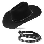 Chapéu Feminino Country Bandinha De Pedraria