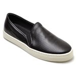 Tenis Feminino Easy em Couro Legitimo Preto