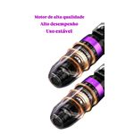 Maquina de tatuagem pen Posseidon 2 baterias + cursor ajustavel e função pontilhismo