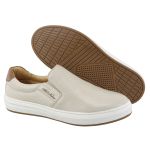 Sapatênis Masculino Iate 100% Couro Gelo - Ref. 3102