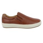 Sapatênis Masculino Iate 100% Couro Havana - Ref. 3102