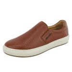 Sapatênis Masculino Iate 100% Couro Havana - Ref. 3102