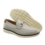 Sapato Casual Esporte fino Masculino Couro Gelo Art Nobre - 3223