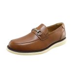 Sapato Casual Esporte fino Masculino Couro Whisky Art Nobre - 3223