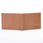 Carteira Masculina 100% Couro Mel – Art Nobre Ref. 06 