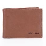 Carteira Masculina 100% Couro Whisky – Art Nobre Ref. 06 