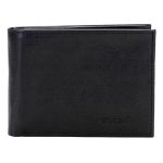 Carteira Masculina 100% Couro Preta – Art Nobre Ref. 06