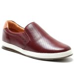 Sapatênis Masculino Iate100% Couro Vinho - Ref. 3102