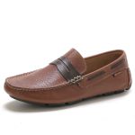 Sapato Mocassim Drive Masculino Havana 100% Couro - Ref. 3453