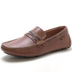 Sapato Mocassim Drive Masculino Havana 100% Couro - Ref. 3460