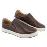 Sapatênis Masculino Iate 100% Couro Café - Ref. 3102