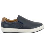 Sapatênis Masculino Iate 100% Couro Marinho - Ref. 3102