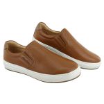 Sapatênis Masculino Iate 100% Couro Whisky - Ref. 3102
