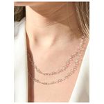 Colar com Corações Entrelaçados 