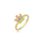 Conjunto Infantil Coroa Três Cores