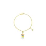 Conjunto Infantil Coroa Três Cores