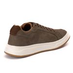 Tênis Casual elastico nobuk cinza 