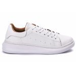 Tênis Casual Play couro branco