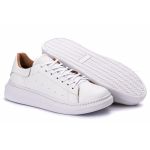 Tênis Casual Play couro branco
