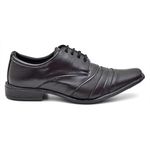 Sapato Masculino Italiano Executivo Oxford Preto Fosco - Foot Shoes Ref: 111