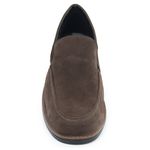 Sapato Masculino Italiano Executivo em Couro Marrom Verniz Ref: 1702-0043MA