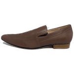 Mocassim Masculino Italiano Em Couro Marrom Earth Ref: D263 - Outlet 