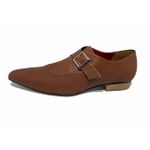 Sapato Masculino Italiano Em Couro Marrom Chivalry Ref: 1036 - Outlet