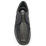 Sapato Masculino Italiano Executivo em Couro Preto Verniz Ref: 451-0001PE