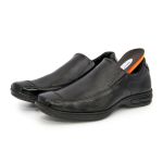 Sapato Masculino Italiano Executivo em Couro Preto Verniz Ref: 452-0001PE