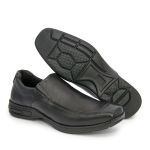 Sapato Masculino Italiano Executivo em Couro Preto Verniz Ref: 452-0001PE