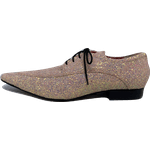 Sapato Masculino Italiano em Gliter Rose Stars - Ref: D475 