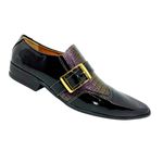 Sapato Masculino Em Couro Social Executivo - Montreal Collection - Snake Of The Night