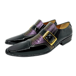 Sapato Masculino Em Couro Social Executivo - Montreal Collection - Snake Of The Night