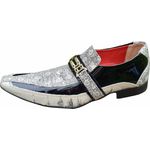 Sapato Masculino Italiano em Couro Alvarez Ref: 1153 Bege Bege