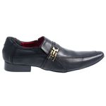 Sapato Masculino Italiano Em Couro Preto