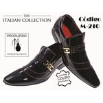 Sapato Masculino Italiano Em Couro Social Luxo