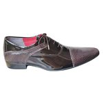 Sapato Masculino Italiano Em Couro Oxford - Marrom - Brown Venice